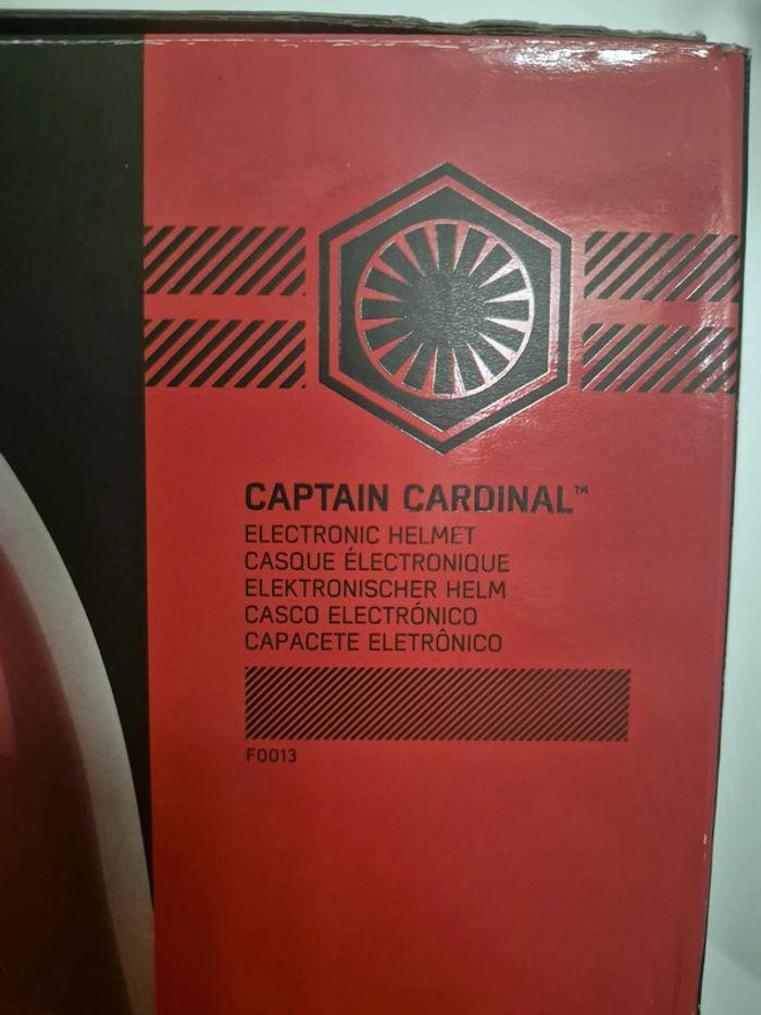 Casque électronique Capitaine Cardinal Star Wars The Black Series Galaxy's Edge - photo numéro 8