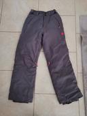 combinaison de ski pantalon taille 14 ans queshua chaude et imperméable