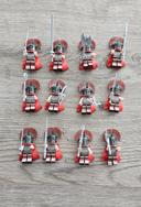 Lot de 12 minifigurines soldats romains (compatible Lego)