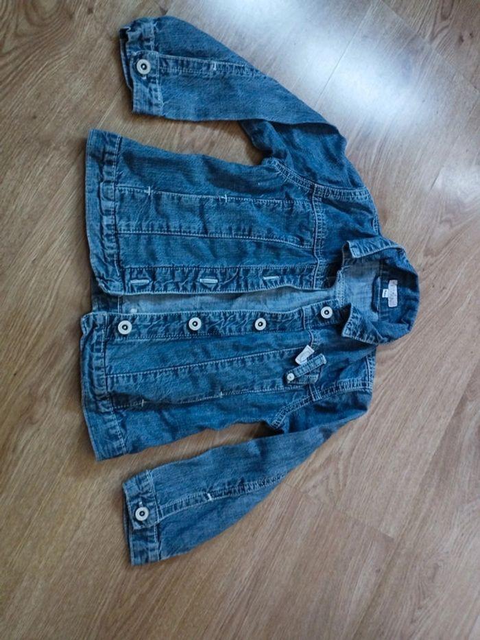 Veste en jeans 4 ans - photo numéro 2