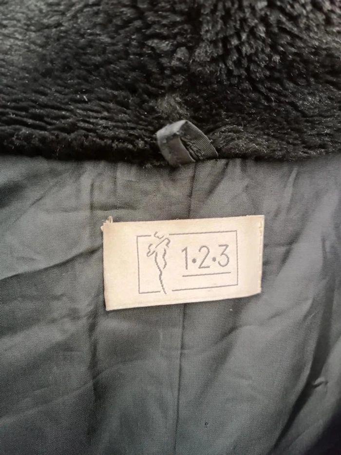 Manteau fausse fourrure vintage 42-XL - photo numéro 12