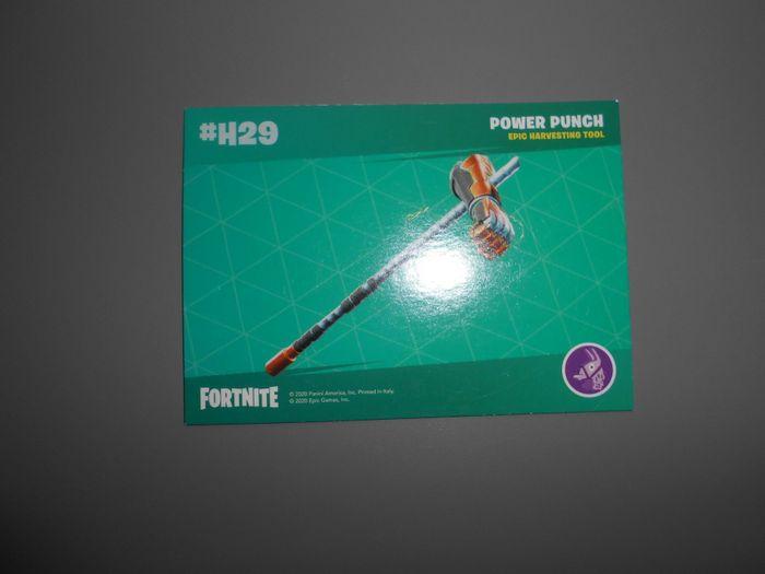 Carte Fortnite Panini: Power Punch, N°H29