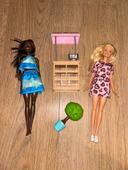 Lot de 2 Barbie avec kiosques