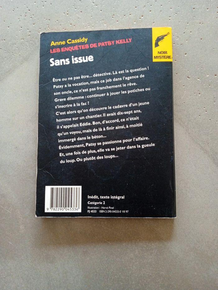 Livre " sans issue " - photo numéro 2