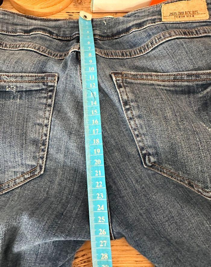 Jean skinny Zara used zip cheville taille 34 - photo numéro 8