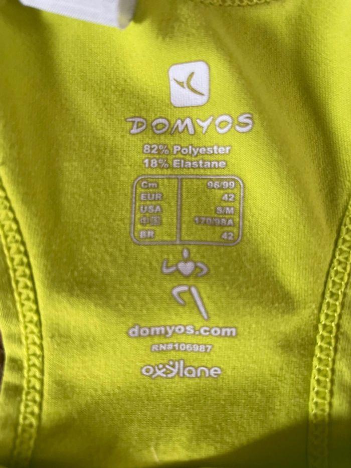 Débardeur de sport vert Domyos taille 42 - photo numéro 3