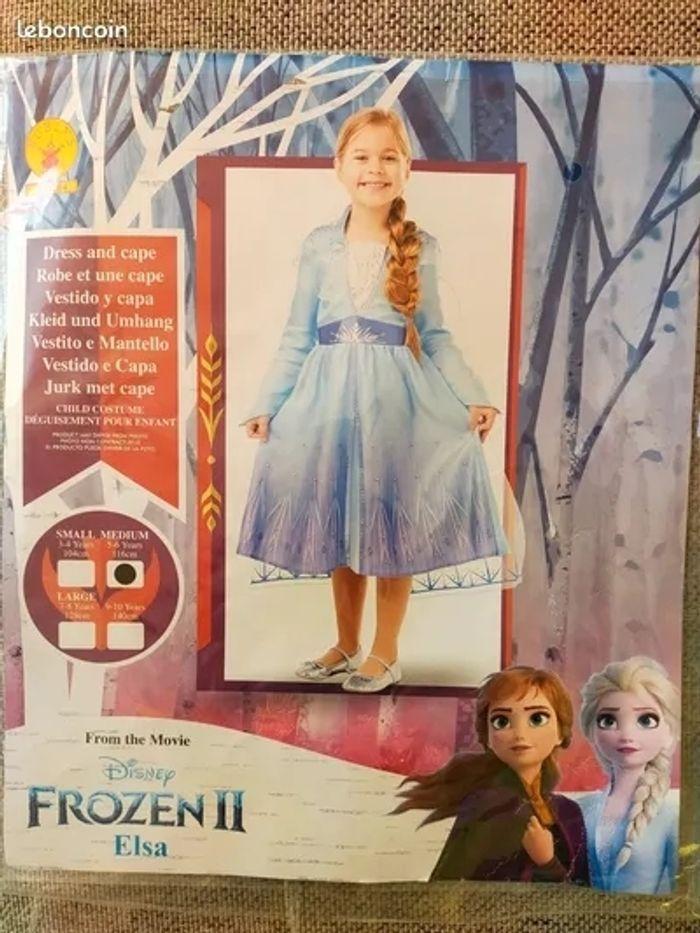 Déguisement fille Frozen 2 Elsa 5/6 ans - photo numéro 3