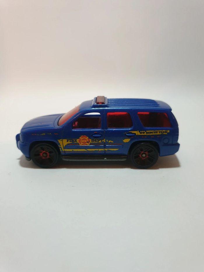 Hot Wheels '07 Chevy Tahoe, 2007, Bleu - photo numéro 9