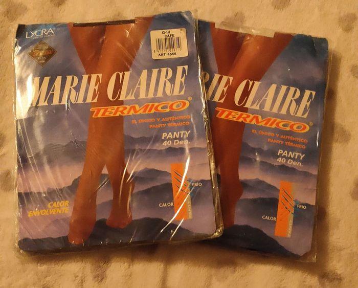 Lot de 2 collants thermiques Marie Claire - Neufs - photo numéro 1