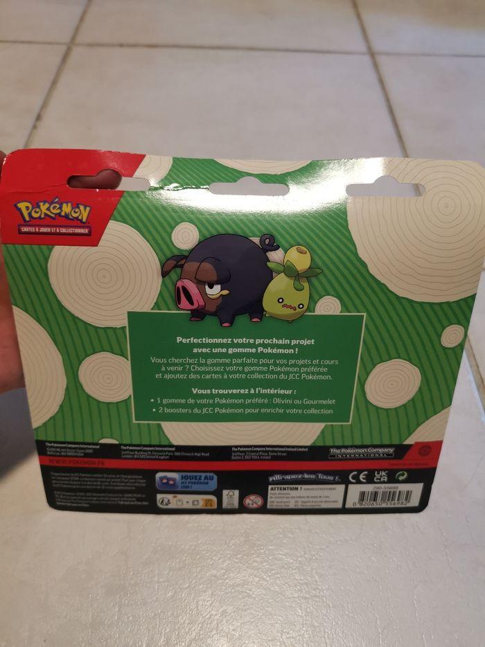 Duopack booster Pokémon avec gomme - photo numéro 2