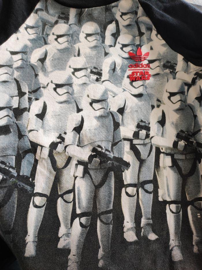 T.shirt manches longues Adidas Star Wars - photo numéro 3