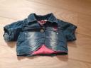 Veste en jean courte 12 mois