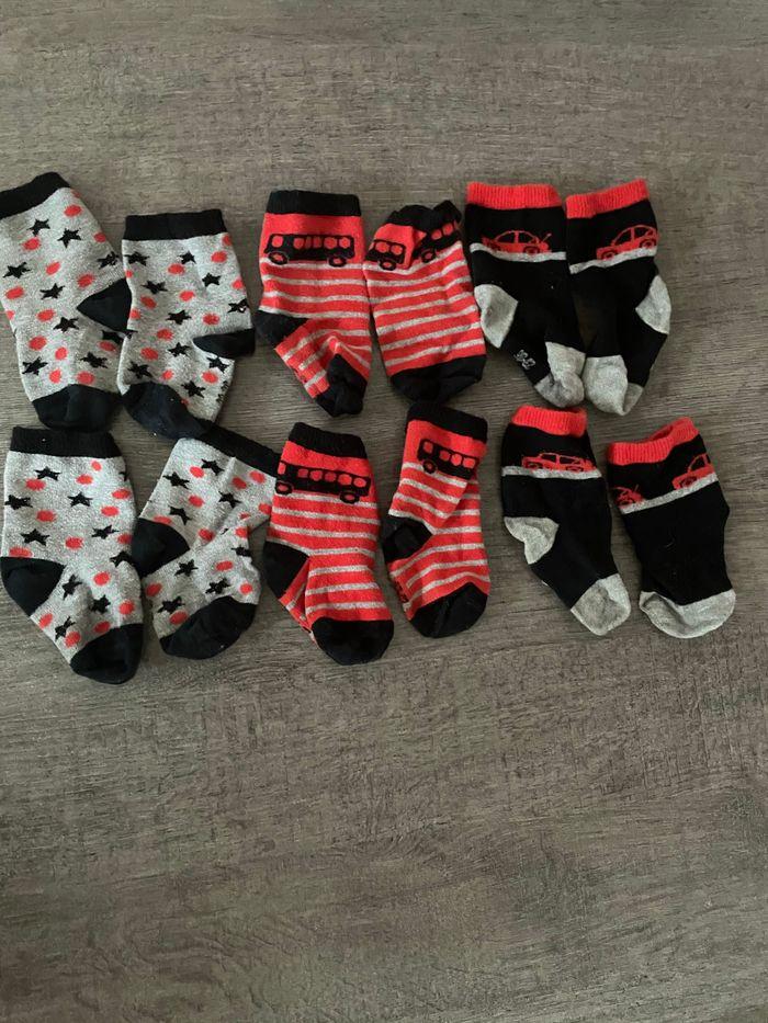 6 paires de chaussettes 23-26