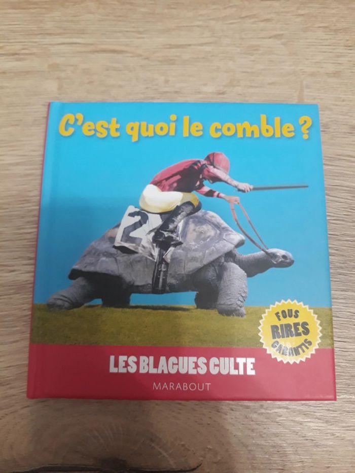 Livre Les blagues cultes "c'est quoi le comble?" - photo numéro 1