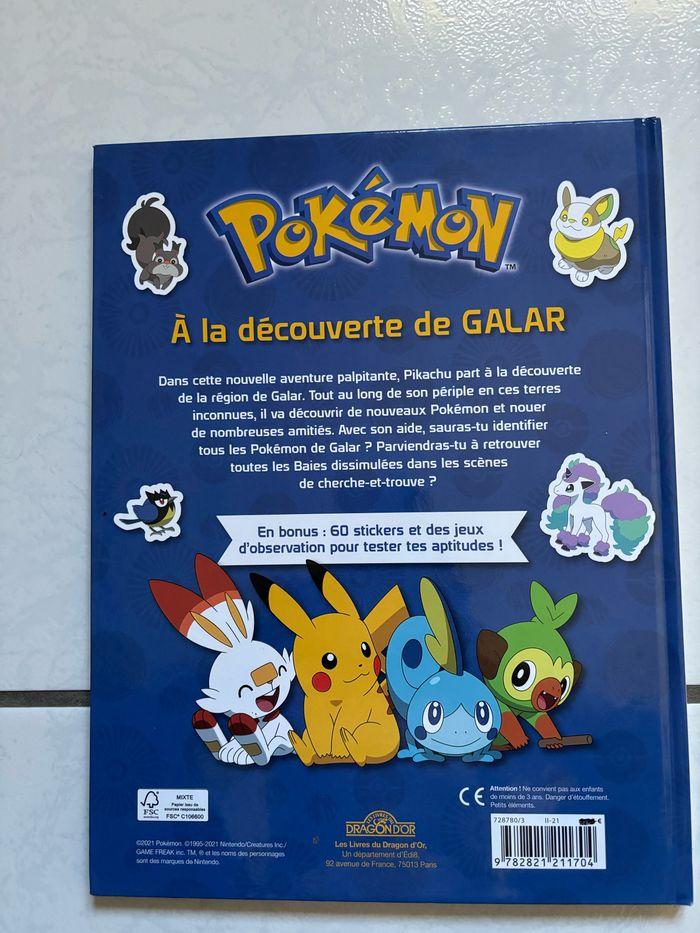 Livre jeu Pokémon - photo numéro 3