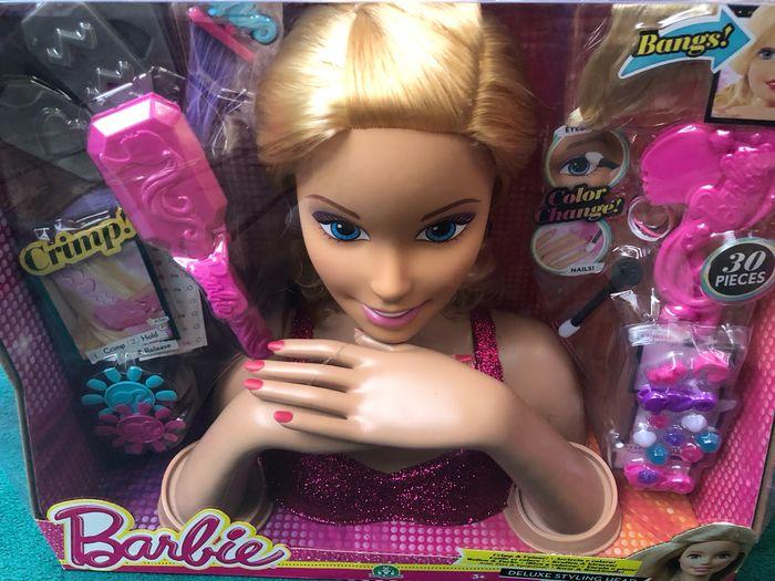 Tête à coiffer Barbie - photo numéro 2