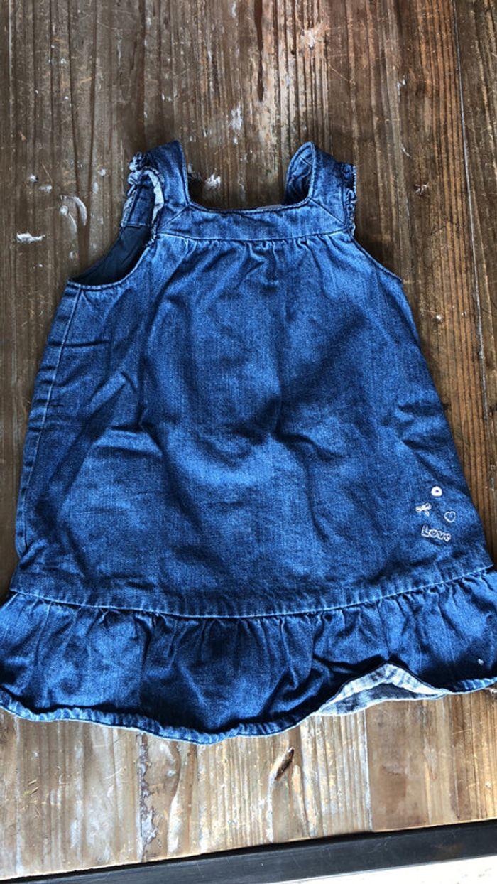 Robe en jeans