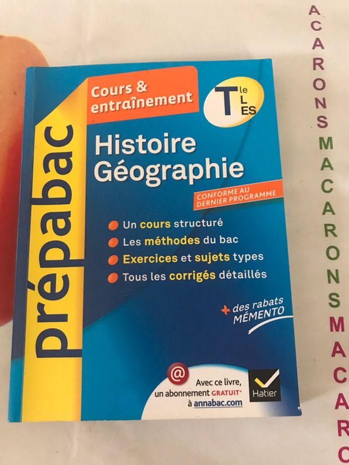 Prepabac Histoire Géographie Term ES/L - photo numéro 1