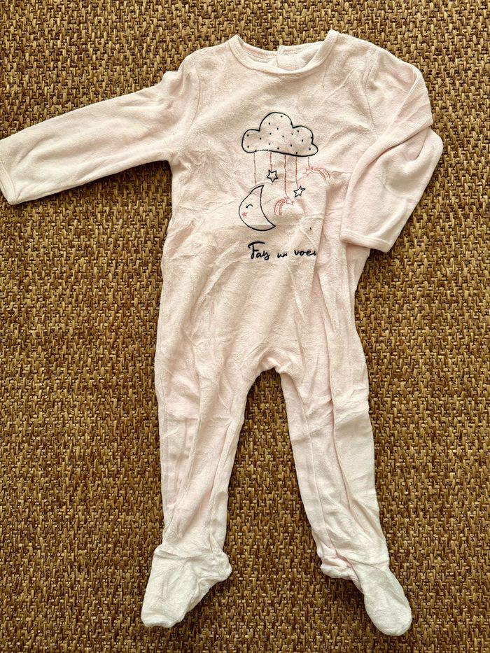 Lot de 3 pyjamas velours 2ans/86cm La Redoute - photo numéro 6