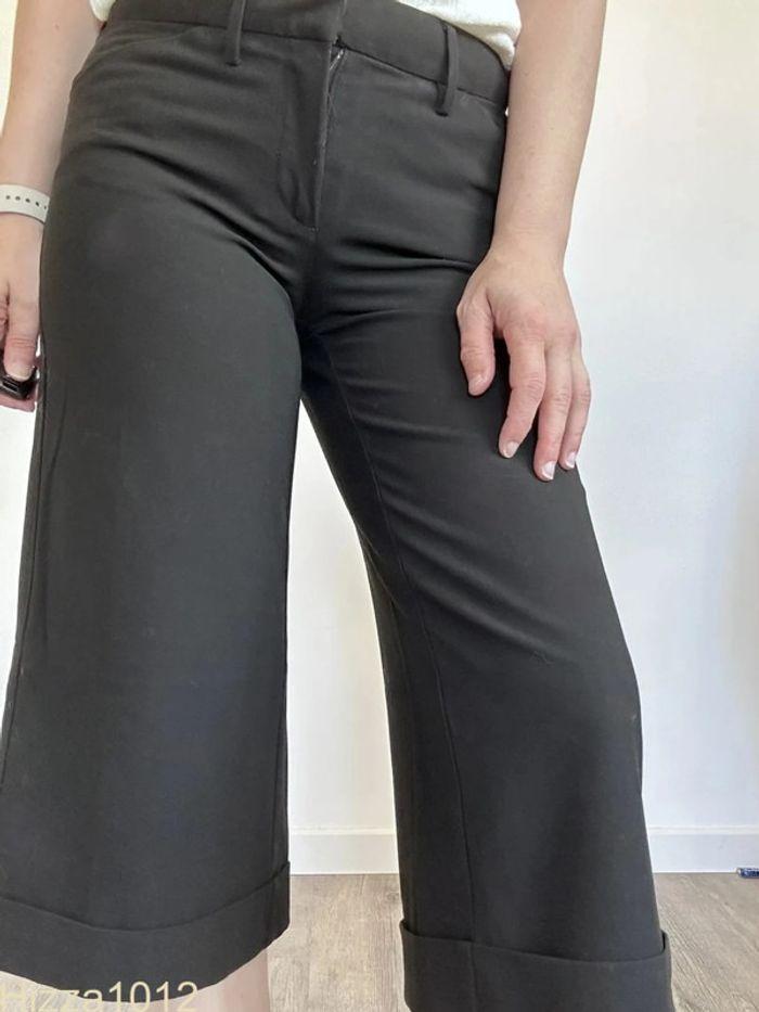 Pantalon court et large noir Esprit taille 36 💖 - photo numéro 5