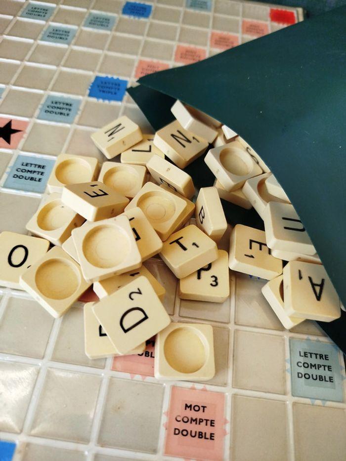 Jeu de société plateau lettres familial et éducatif Scrabble de luxe haubourdin spear’s games - photo numéro 4