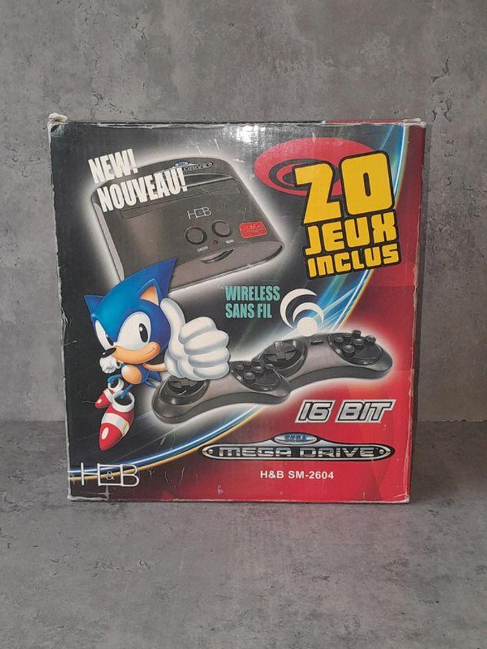 Console Sega Mega Drive 20 jeux inclus - photo numéro 2