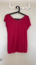 T-shirt fluide fuchsia étam