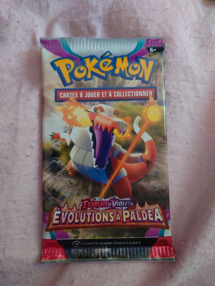 Booster Pokemon Évolutions À Paldea Neuf - photo numéro 1