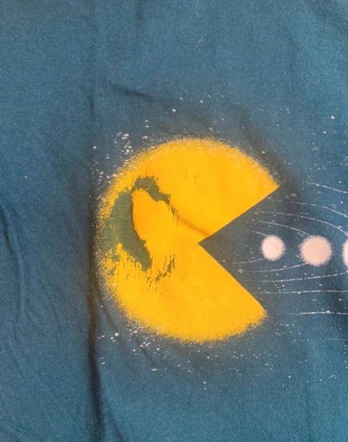 Tee-shirt Pac Man Taille M - photo numéro 2