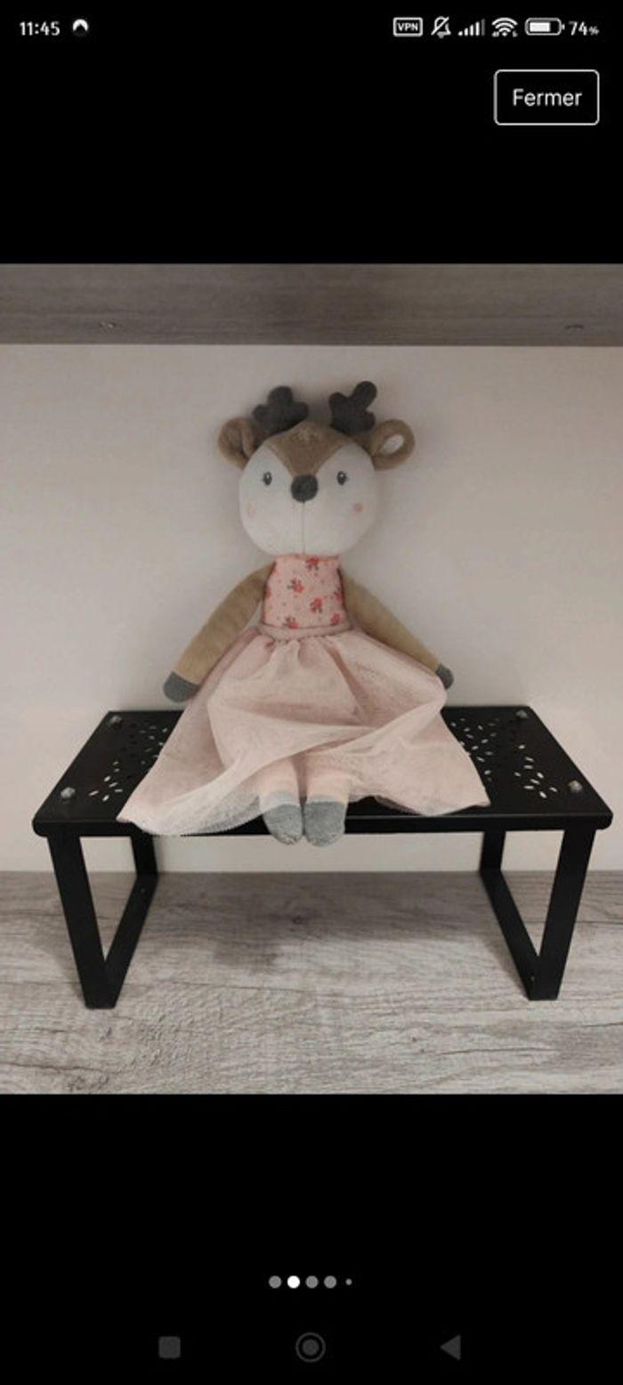 Peluche biche / faon - photo numéro 2