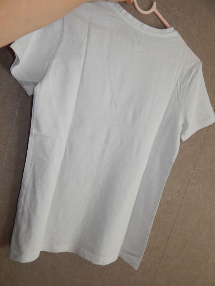 Tshirt Ado garçon blanc 14 ans - photo numéro 1