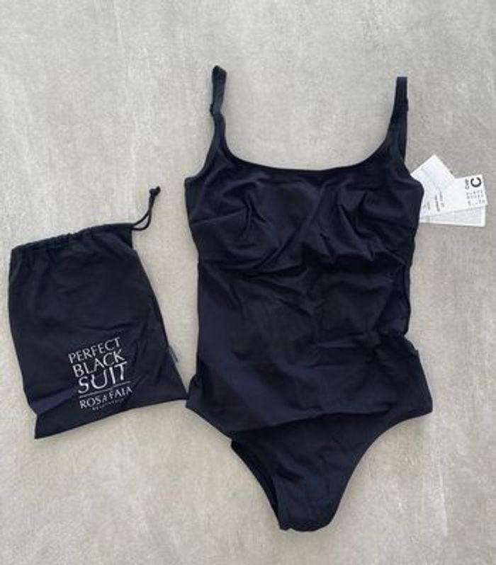 Maillot de bain 1 pièce noir Rosa Faia 90C NEUF - photo numéro 1