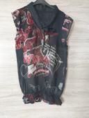 Blouse noire Desigual