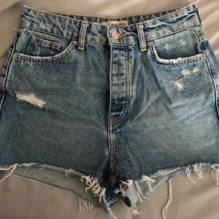 Short en jeans