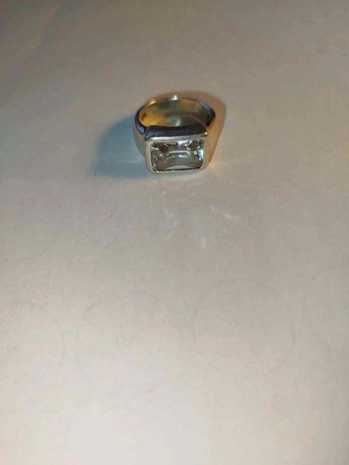 Bague chevalière homme argent taille 65 - photo numéro 4