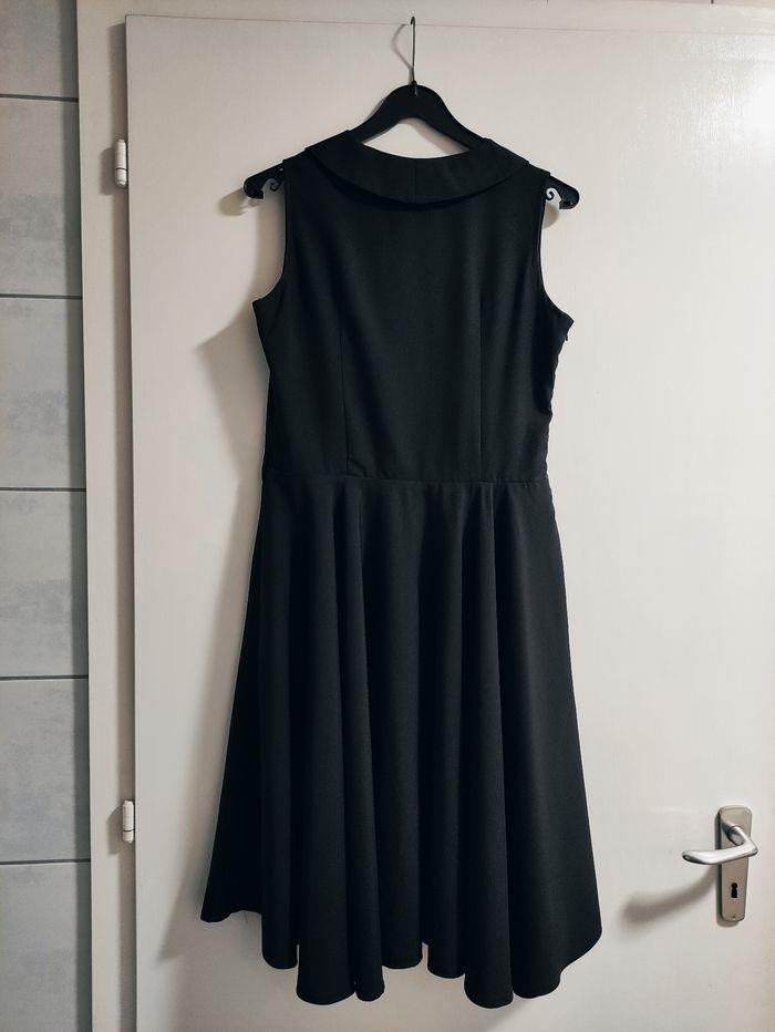 Robe de soirée noire vintage - photo numéro 5