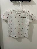 T-shirt Zara Blanc coccinelle 18/24 mois 92cm