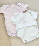 Lot 2 bodies Petit Bateau et La redoute parfait état bébé fille 3 6 mois