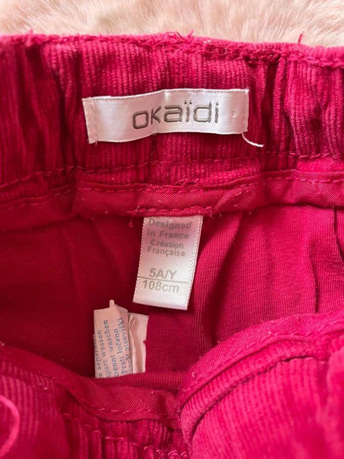 Pantalon doublé rose Okaïdi - photo numéro 3