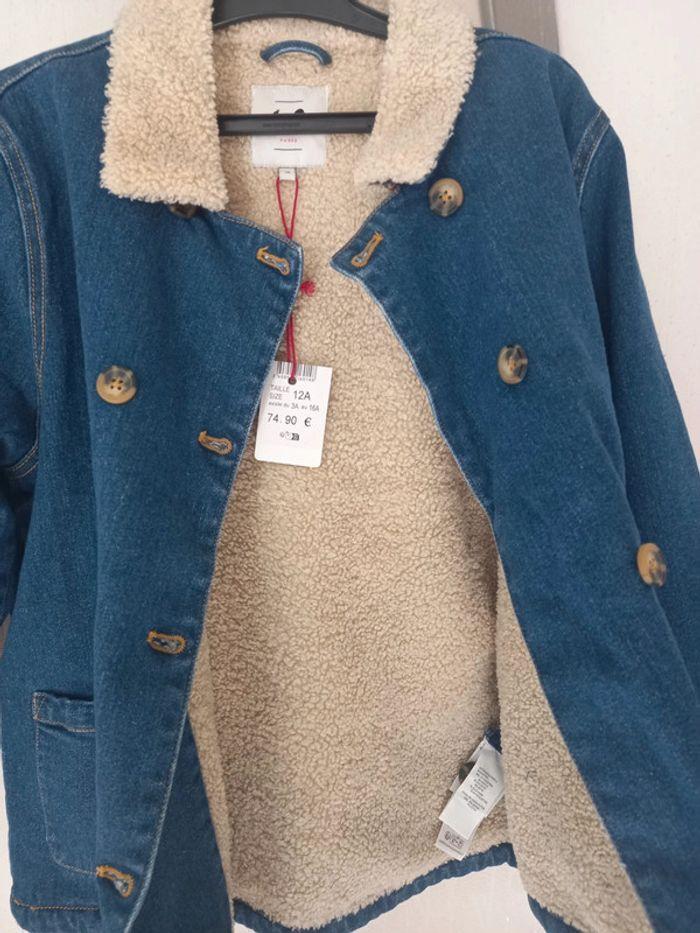 Veste jeans taille 12ans Cyrillus - photo numéro 3