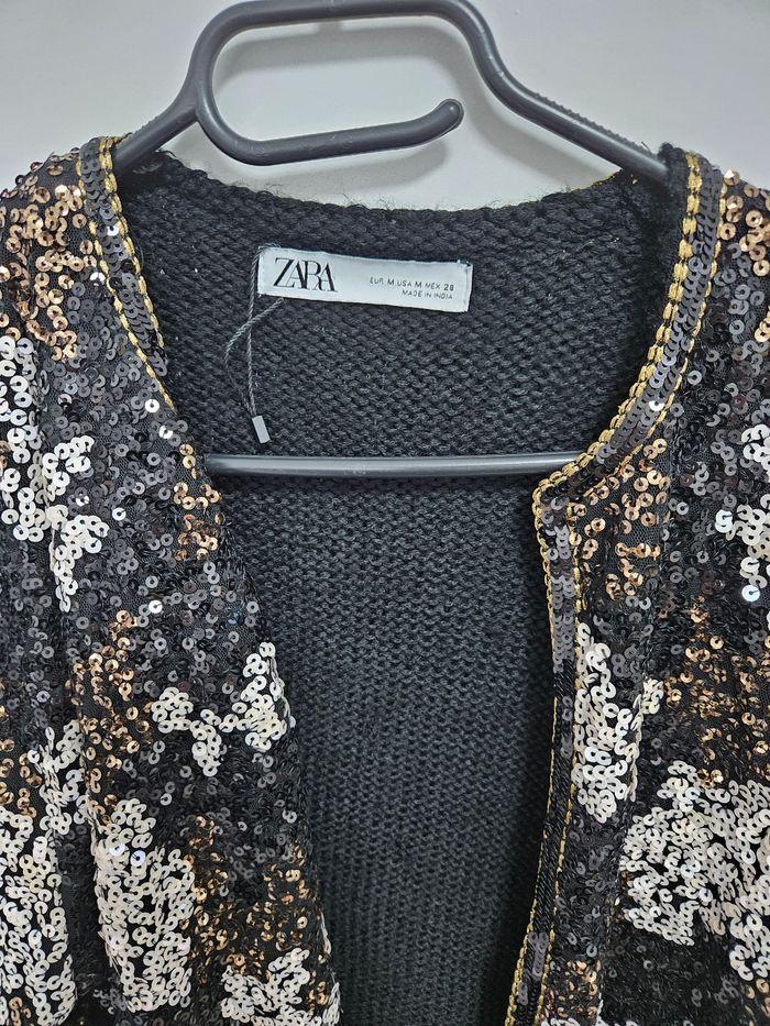 Veste a sequins zara Taille M - photo numéro 2