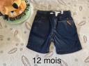 Short 12 mois bébé garçon