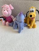 Lot 3 peluches Disney