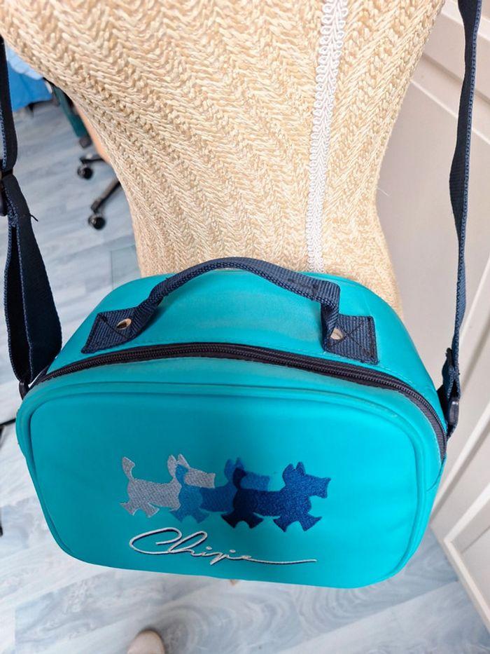 Sac bandoulière turquoise chipie - photo numéro 17