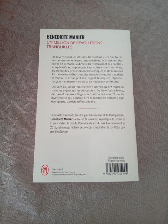 Un million de révolutions tranquilles - photo numéro 2