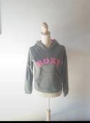 Sweat polaire confortable à capuche chaud et doux fille de marque Roxy 16 ans kaki et rose