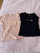 Lot de 2 teeshirt