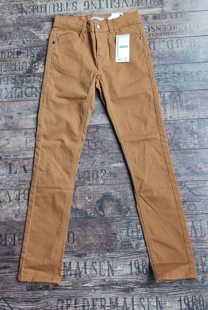 Pantalon jeans camel - photo numéro 1