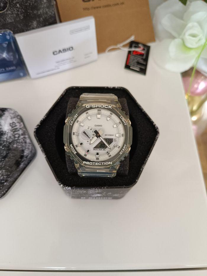 G-Shock Casio montre Transparente cadran blanc - photo numéro 2