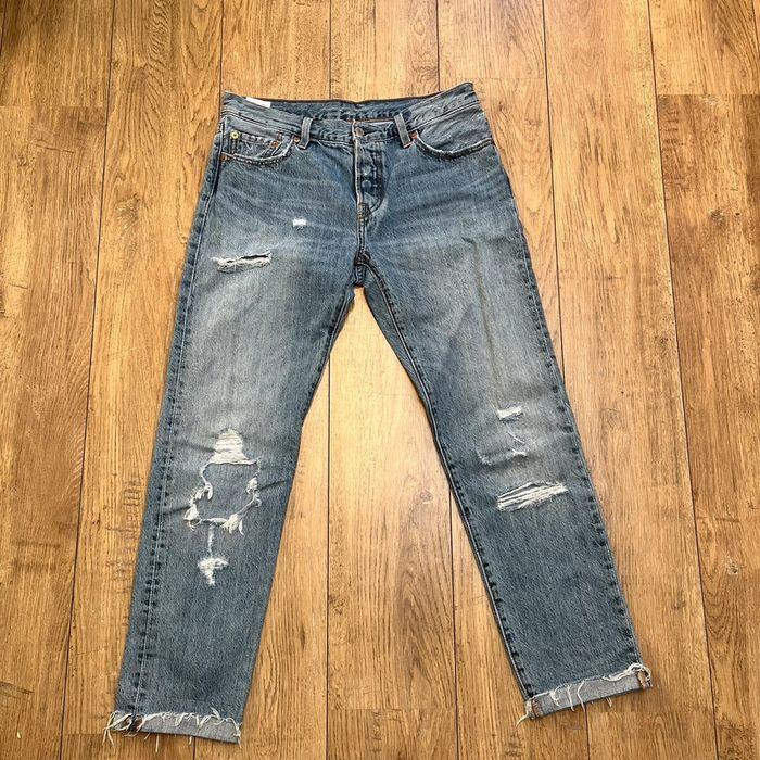 Jeans Lévis femme taille W27 bleu - photo numéro 2